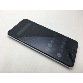 シャープ(SHARP)のSIMフリー美品au AQUOS R2 SHV42 ブラック281(スマートフォン本体)