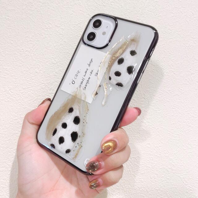 who's who Chico(フーズフーチコ)の【"O"case.】ニュアンスiPhoneケース  m-50【11専用】 スマホ/家電/カメラのスマホアクセサリー(iPhoneケース)の商品写真