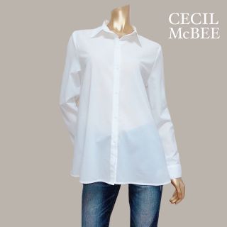 セシルマクビー(CECIL McBEE)のCECIL McBEE シアー シャツ ブラウス＊ワンウェイ バイバイ(シャツ/ブラウス(長袖/七分))