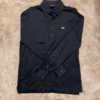 ラコステ(LACOSTE)のラコステ　長袖シャツ　ブラック　S(シャツ)