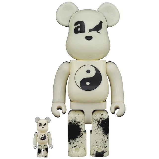 MEDICOM TOY(メディコムトイ)のBE@RBRICK × atmos × STAPLE #4 100％ & 400 エンタメ/ホビーのフィギュア(その他)の商品写真