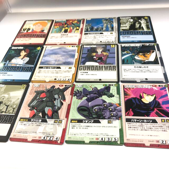 BANDAI(バンダイ)の機動戦士ガンダム  ガンダムウォー カード 84枚まとめ エンタメ/ホビーのアニメグッズ(カード)の商品写真