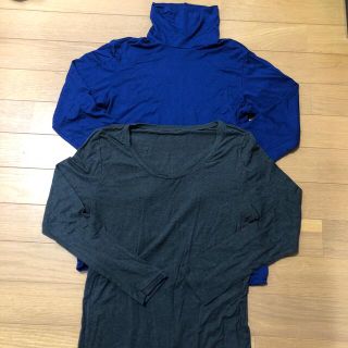 ユニクロ(UNIQLO)のHEATTECH FIBERHEAT 2枚セット(アンダーシャツ/防寒インナー)