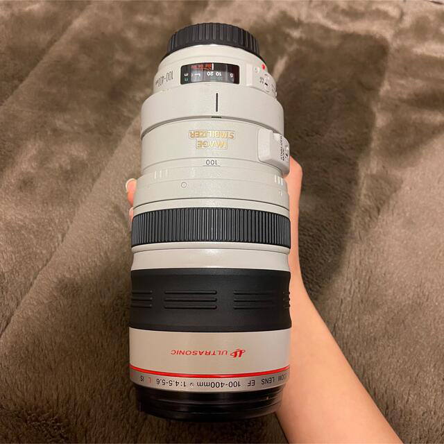 Canon(キヤノン)のCanon EF 100-400mm F4.5-5.6 L IS 美品 スマホ/家電/カメラのカメラ(レンズ(ズーム))の商品写真