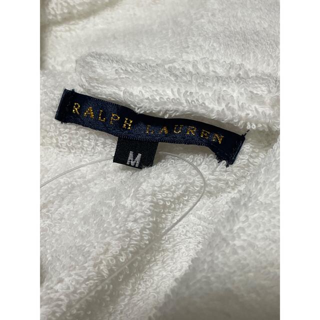 Ralph Lauren(ラルフローレン)のRALPH LAUREN ラルフローレン　バスローブ　M ベージュライン レディースのルームウェア/パジャマ(ルームウェア)の商品写真