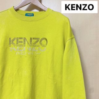 ケンゾー(KENZO)のKENZO ケンゾー GOLF ゴルフ トレーナー スエット ロゴ Lサイズ(スウェット)