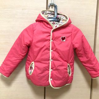 ハッカキッズ(hakka kids)のハッカキッズ　ブルゾン　120 ピンク(ジャケット/上着)