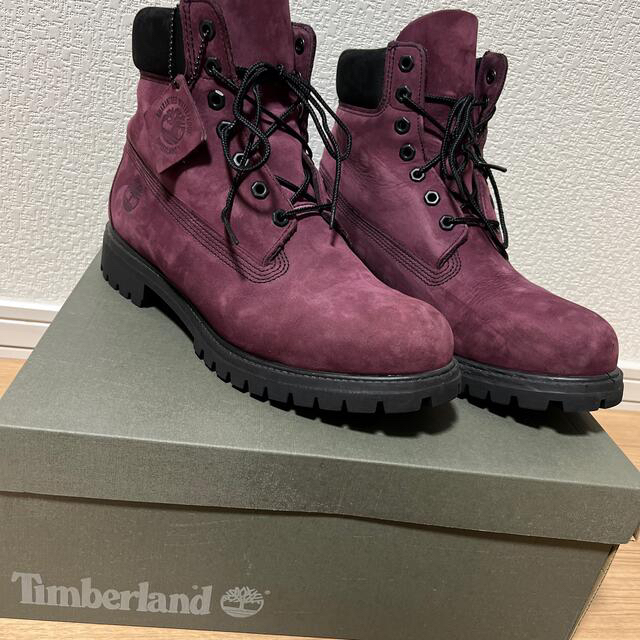 Timberland(ティンバーランド)のTimberland　メンズブーツ　ダークパープル メンズの靴/シューズ(ブーツ)の商品写真