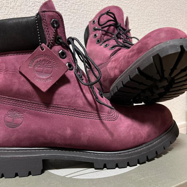 Timberland(ティンバーランド)のTimberland　メンズブーツ　ダークパープル メンズの靴/シューズ(ブーツ)の商品写真