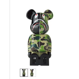 アベイシングエイプ(A BATHING APE)のcleverin BE@RBRICK ABC CAMO SHARK(フィギュア)