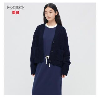 UNIQLO - オーバーサイズ カーディガン ユニクロの通販 by お手頃価格