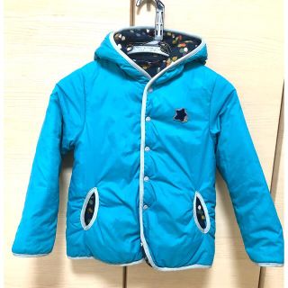 ハッカキッズ(hakka kids)のハッカキッズ　ブルゾン　130 ブルー(ジャケット/上着)