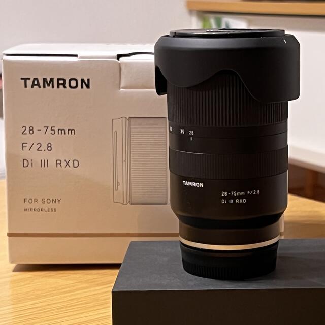 TAMRON(タムロン)の美品TAMRON 28-75mm F/2.8 Di III RXD (A036) スマホ/家電/カメラのカメラ(レンズ(ズーム))の商品写真