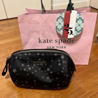 ケイトスペードニューヨーク(kate spade new york)のケイトスペード  スター　星柄　大容量　ポーチ(ポーチ)