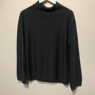 アレキサンダーワン(Alexander Wang)のアレクサンダーワン　タートルネックニット　グレー　ボートネック(ニット/セーター)