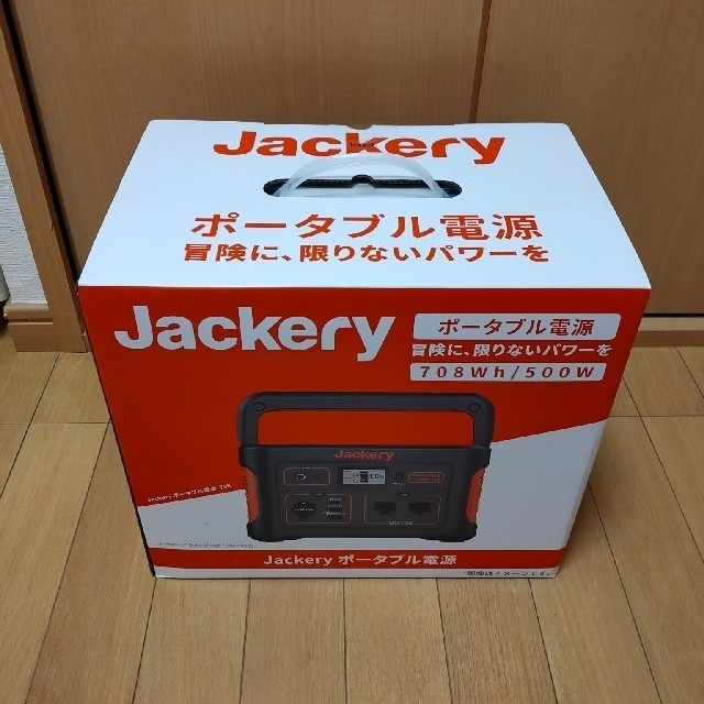低価日本製 Jackery ジャクリ ポータブル電源 708の通販 by red_hot｜ラクマ 高評価人気