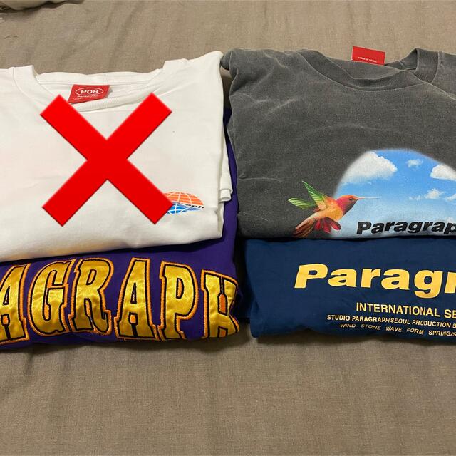 paragraph 半袖Tシャツ三枚セット