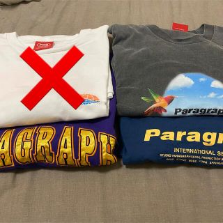 paragraph 半袖Tシャツ三枚セット(Tシャツ/カットソー(半袖/袖なし))