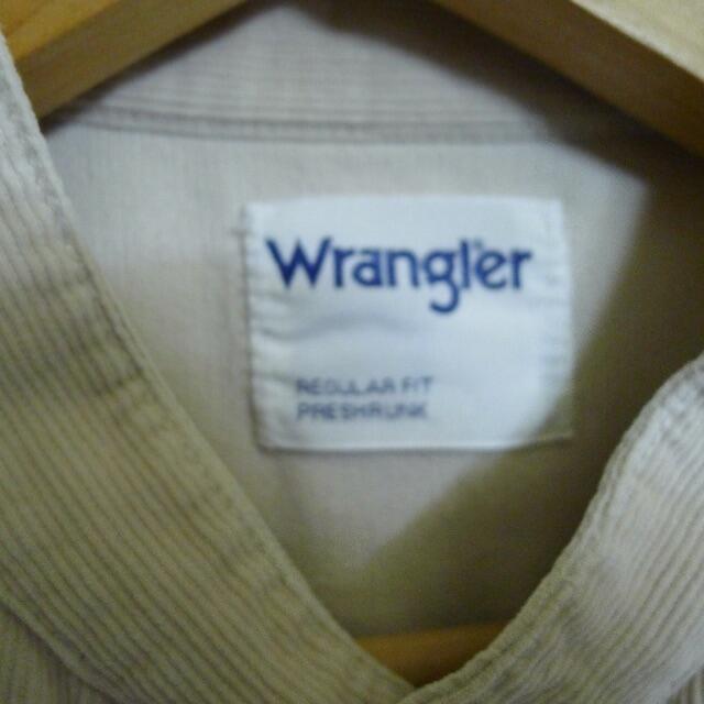 Wrangler(ラングラー)のSHIPS 別注 Wrangler コーデュロイノーカラーシャツワンピース レディースのワンピース(ロングワンピース/マキシワンピース)の商品写真