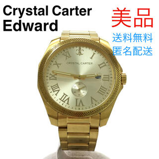 アヴァランチ(AVALANCHE)のCRYSTAL CARTER EDWARD GOLD(腕時計(アナログ))