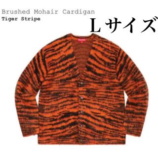 シュプリーム(Supreme)のsupreme カーディガンBrushed Mohair Cardigan Ｌ(カーディガン)