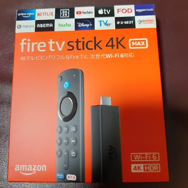 【新品未開封】fire tv stick 4K MAX