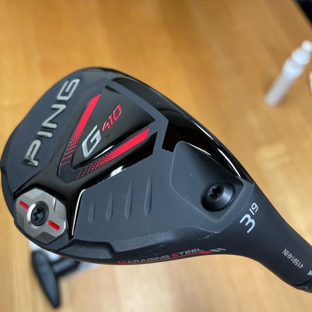 PING(ピン)の新品未使用PING GOLF G410 ハイブリッドユーティリティ　19° スポーツ/アウトドアのゴルフ(クラブ)の商品写真