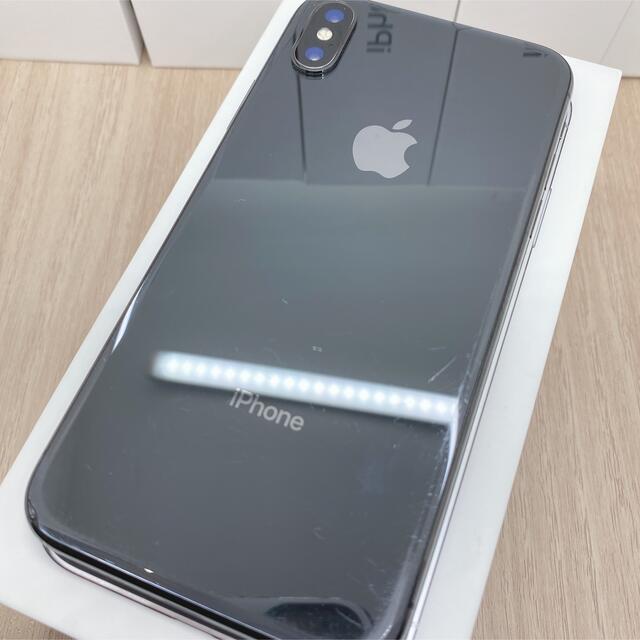 iPhone x 本体　64 GB SIMフリー　バッテリー 100% 【C】 6