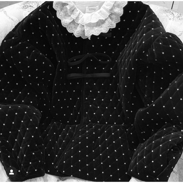 国内配送 bibiy. ODETTE PEPURAMU CARDIGAN カーディガン/ボレロ
