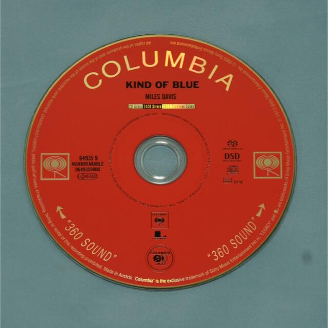 Columbia(コロンビア)のSACD MILES DAVIS KIND OF BLUE エンタメ/ホビーのCD(ジャズ)の商品写真