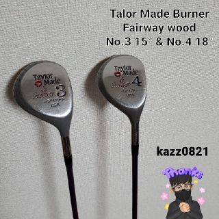 テーラーメイド(TaylorMade)のフェアウェイウッド 3番・4番 Taylor Made Burner(クラブ)