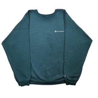 チャンピオン(Champion)のチャンピオン 90s ビッグシルエット スウェット くすみ グリーン(スウェット)