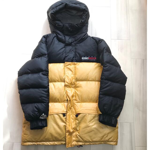 TOMMY HILFIGER - 90年代 TOMMY HILFIGER ダウンジャケット イエロー