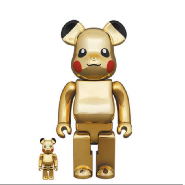 BE@RBRICK ピカチュウ GOLD CHROME Ver.(2021)