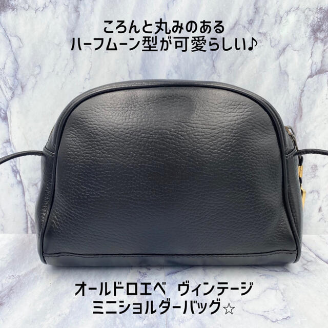 LOEWE(ロエベ)のオールドロエベ★ヴィンテージ　ミニ　ショルダーバッグ　ハーフムーン　ポシェット レディースのバッグ(ショルダーバッグ)の商品写真