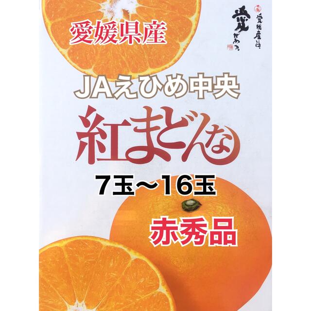 赤秀品(最高ランク品)　紅まどんな　愛媛県産　フルーツ