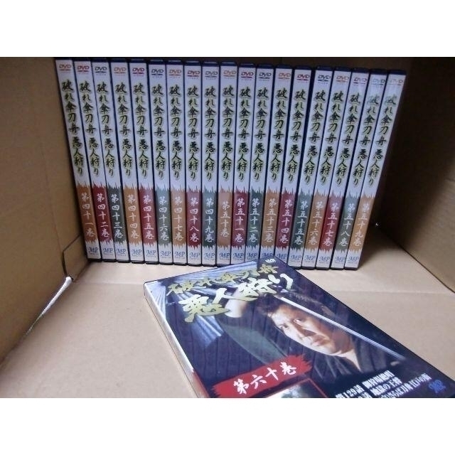 破れ傘刀舟悪人狩り DVD 1巻- 60巻(DVD60枚１SET)#R10-1