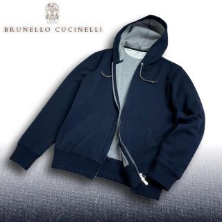 Brunello Cucinelli　フーディー　XXS マリンブルー