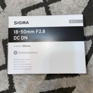 シグマ(SIGMA)のSIGMA 18-50mm F2.8 DC DN 新品(レンズ(ズーム))