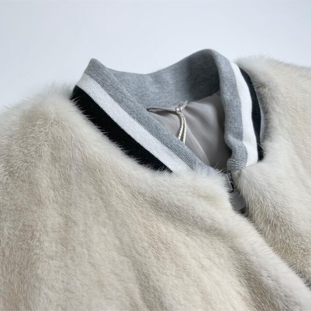 BRUNELLO CUCINELLI - E65☆未使用☆総ミンクファー ベスト ブルネロ BRUNELLO CUCINELLI - E65☆未使用☆総ミンクファー ベスト ブルネロ