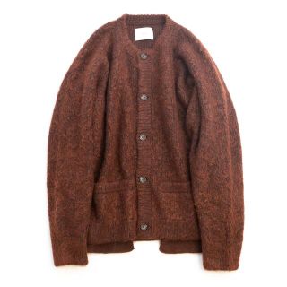 サンシー(SUNSEA)のstein 21aw super kid mohair cardigan(カーディガン)