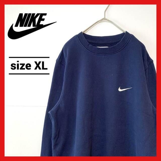 【即完モデル‼︎】NIKE☆90s カレッジロゴ刺繍 スウェット A928