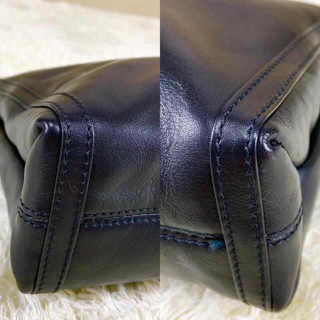 CELINE - CELINE ガンチーニ金具 レザー クラッチバッグ