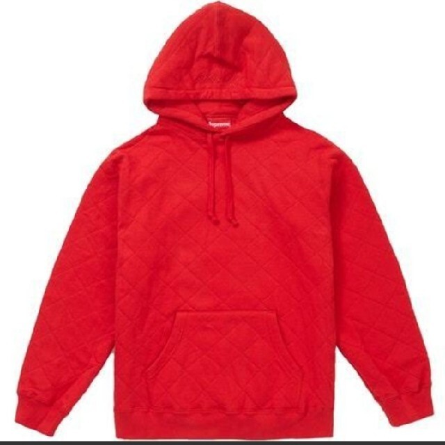 Supreme Quilted Hooded Sweatshirt