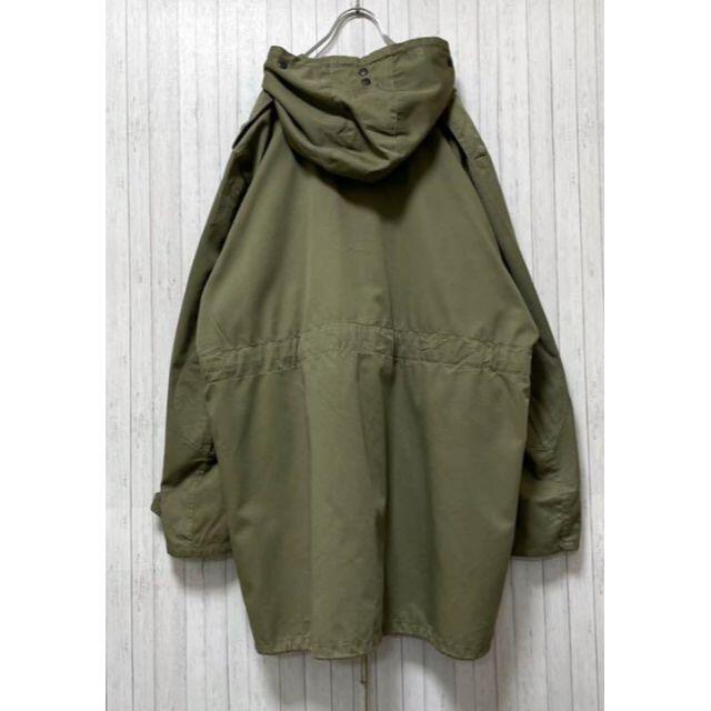 ミリタリージャケット　モッズコート　MITジッパー　軍服　ビッグサイズ　58 メンズのジャケット/アウター(ミリタリージャケット)の商品写真