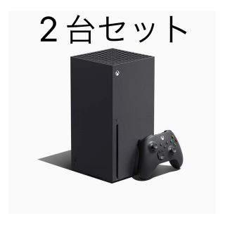 エックスボックス(Xbox)の【新品・未開封】マイクロソフト　Xbox Series X 2台セット(家庭用ゲーム機本体)