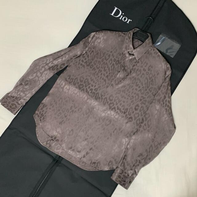 DIOR 19AW LEOPARD TECHNICAL FABRIC SHIRTトップス