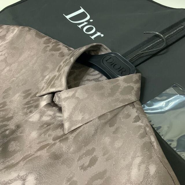 Dior homme 19aw レオパード シャツ-
