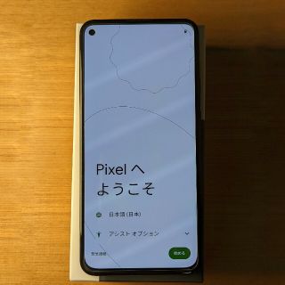 グーグルピクセル(Google Pixel)のGoogle Pixel5a (5G) 128GB Mostly Black (スマートフォン本体)