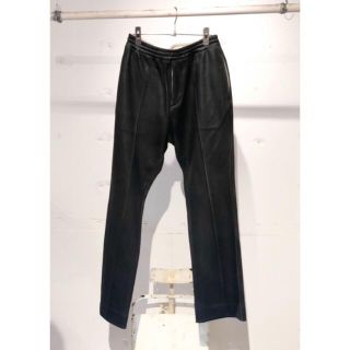 ジョンローレンスサリバン(JOHN LAWRENCE SULLIVAN)の別注 TAAKK ターク 21ss COATING JERSEY PANTS(スラックス)